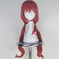 Hetalia Meg Cosplay Wig - Narrow Face Pink Double Ponytail