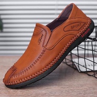 [Kulit sapi] Kasut kulit musim bunga, memandu lelaki, kacang lembut, kasualMen's leather casual shoe