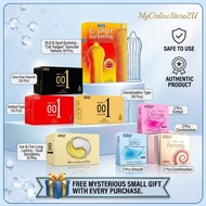 OLO 001 Hyaluronic Acid Ultra Thin Condom Original Lubricated Premium Quality 10pcs Secret Packaging