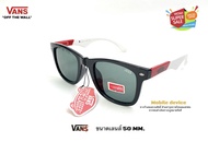 VANS แว่นตากันแดด W-6 ฟรีแถม ผ้าเช็ดเลน&amp;ถุงแว่นตา ขนาดเลนส์ 50 mm.