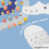 💜[SG] Fast Shipping - Disney Spongbob Princess Pooh Jibbits / Jibbits Charm for Crocs Sandals / Cute