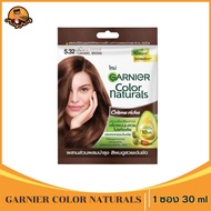 Garnier Color Naturals 30ml การ์นิเย่ คัลเลอร์ แนทเชอรัลส์ ยาย้อมผมกานิเย่ ครีมเปลี่ยนสีผม กานิเย่ ย