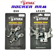 ATAKA RACING ROCKER ARM ATAKA LC135 Y15ZR 22MM 25MM EX5 RACING ROCKER ARM ASSY FULL SET ATAKA