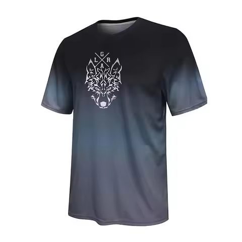 Loose Rider Short-Sleeved Enduro Jersey, Moto Downhill Jersey Shirt, Mountain Bike, Moto Clotsing, M
