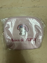 日本 maison de fleur x my melody 銀包 零錢包 散紙包 紙巾包 m巾袋