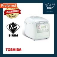 TOSHIBA RICE COOKER 1.8L DIGITAL RICE COOKER RC-18NMFIM (WHITE)-电饭煲