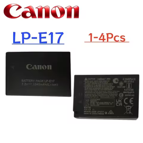 Original 1040mAh LP-E17 LPE17 LP E17 Camera Battery for Canon EOS R8 RP R50 R100 250D M3 M5 M6 750D 