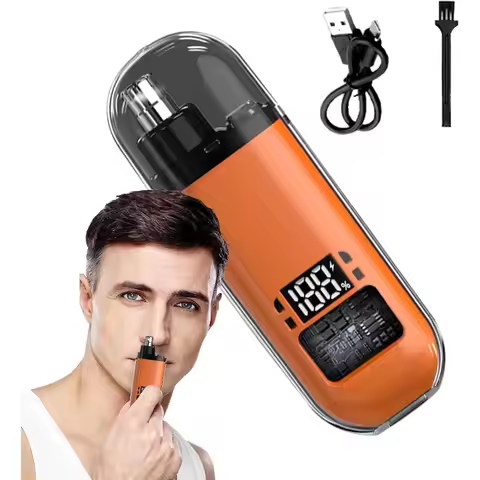 Men Nose Hair Trimmer Portable Trimmer for Nose Mini Nose and Ear Hair Trimmer Portable Nose Trimmer