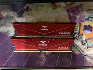 TEAM十銓 T-Force Vulcan Z 火神散熱 8GBx2 DDR4-3600 RAM記憶體