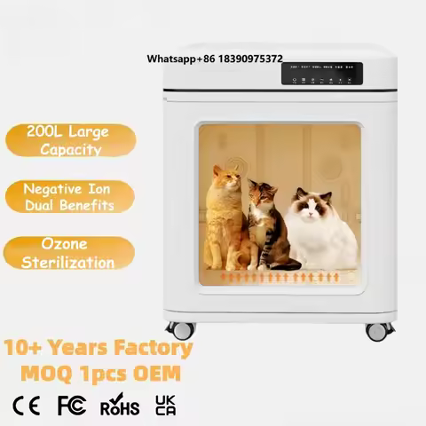 Professional Pet Grooming Dryer Box Large Dog Cat Salon Dryer Machine Eco-Friendly Bathroom Use Pet 
