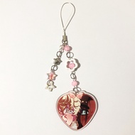 Anime Figure Beaded Keychain Alien Stage Ivan till Mizi Hyuna Sua Luka Mobile Phone Chain Cosplay Pr