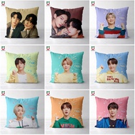 Cushion Kpop Pillowcase Plush pillowcase Version 17 Cushion Cover Square Poszewka 30x30CM 40x40CM 45