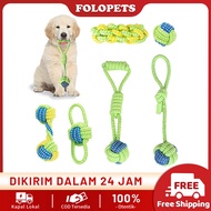 FOLOPETS Tali Gigit Mainan Anjing Mainan Kucing Dog Toys