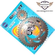 GIR GEAR SET VIXION GEAR DEPAN BELAKANG YAMAHA VIXION OLD VIXION NEW