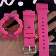 Baby-G Watch Strap+Case Replacement Soprts Band For Casio G-Shock Baby-G BA-110/120/130 BA-111