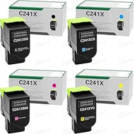 SANCTink C241X Extra High Yield Toner Cartridge Compatible for Lexmark C241XK0 C241XC0 C241XM0 C241X