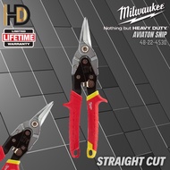 Milwaukee Straight Cutting Aviation Snips GEN2 / 48-22-4530 / Milwaukee Hand Tools / Milwaukee Hand Tool