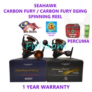 FISHDOM SEAHAWK CARBON FURY CF / EGING SPINNING REEL