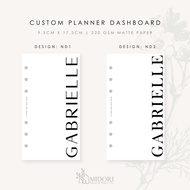 Custom Planner Dashboard | A6