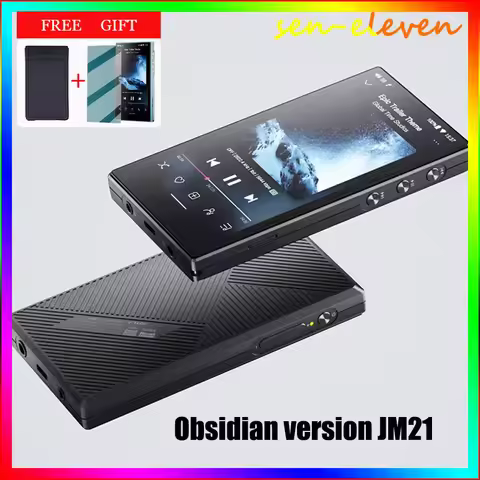 FiiO JM21 DAP Hi-Res Music Player MP3 with Snapdragon 680, Bluetooth WiFi USB DAC 12.5H FIIO Player