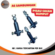 As Sambungan / Adaptor Pisau Pencacah Rumput Untuk Mesin Dinamo pompa air, gerinda dll