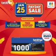 [💯100% ORIGINAL💯]BROTHER TN-1000 TN1000 100% ORIGINAL GENUINE TONER CARTRIDGE HL-1110 / HL-1210W / H