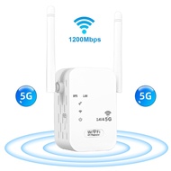 5 Ghz Wireless Wifi Extender Wi-Fi Amplifier 1200Mbps WiFi Repeater Long Range Wifi Signal Booster 2.4G Atenna 2 Wifi Repiter