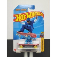 Hot Wheels Skate Grom - "TONY HAWK" Red Skateboard (16/250 - 2024 - HW XTREME SPORTS 1/5)