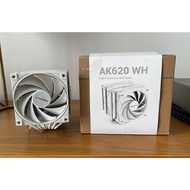 Deepcool AK620 / ak 620 DUAL TOWER WHITE Processor Fan 2x12CM FANS With LGA1700