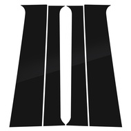 TPU/Glossy Mirror Car Pillar Post Cover Door Trim Window Molding Sticker For Mercedes-Benz EQV eVito