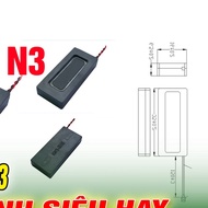 N3 laptop speaker, rectangular shape 35 LONG, 16 WIDE, 5MM THICK, SUPER GOOD SOUND 8 ohm 3w - price 