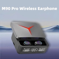M90 Pro TWS Bluetooth Earphone M90 Pro Bluetooth Wireless Headset LED Display Extra Bass Wireless Ea