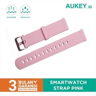Aukey Smartwatch LS-02 / LS02 Outdoor Watch Fitness Jogging Tracker - Strap pink