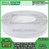 kabel listrik per roll rol hyo 2x0.75 serabut tembaga asli tebal Cable