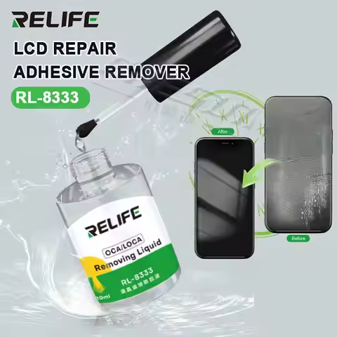 RELIFE RL-8333 LCD Repair Adhesive Remover Safe Non-corrosive No-damage to Screen Mobile Phone OCA G