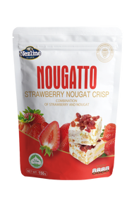 Nezline Nougatto Nougat Crisp นูกัตโตะ ขนมนูกัต มาเคียโต้ 3 รสชาติ 150 กรัม ตราเนสไลน์