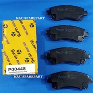 YUSIN P0004S Front Brake Pads - TOYOTA AVANZA 1.3,RUSA 1.3,F700