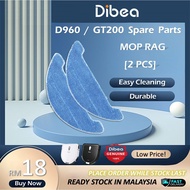 DIBEA GT200 / D960 SPARE PARTS SIDE BRUSH HEPA FILTER MOP CLOTH  WATER TANK DUST BOX SIDE BRUSH MOTO