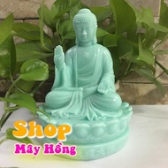 Buddha statue 15 cm high x 10 cm base in all colors at cheap price brings peace to everyone