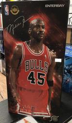 【多金魚】全新 ENTERBAY 1/6 Michael Jordan NBA 麥可喬丹 紅色球衣版 45