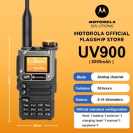 MOTOROLA UV - 900 Walkie Talkie Two-Way Radio UHF VHF Transceiver set (NTC Type Approved) long range