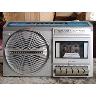 S---P GF-1740 RADIO CASSETTE PLAYER ( 2ND ) CAN USE