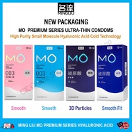 Ming Liu MO-Premium Series 003 Hyaluronic Acid Condom 10pcs Box 名流 MO-高端系列玻尿酸安全套