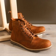 Genuine leather boots, men's shoes, touring shoes, pdh pdl shoes, jaguar style caterpillar shoes