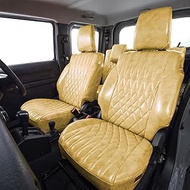 Grace S090C-AQD-CY Seat Covers Antique Design D Jimni Nomad (5 Doors) Only Color: Cream Yellow, 2 Ro