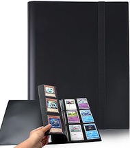 Trading Card Folder Album 360 Pockets Capacity, Generic Transparent Trading Card Holder, Card Collec