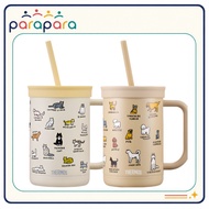 THERMOS Zero Per Zero Keep Cold The Compact Straw Cup & Tumbler TKHA-600KC 600ml