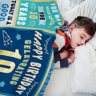 10 Year Old Boy Gift Ideas, Coolest Gifts for 10 Year Old Boys, Birthday Blanket for 10 Year Old Boy