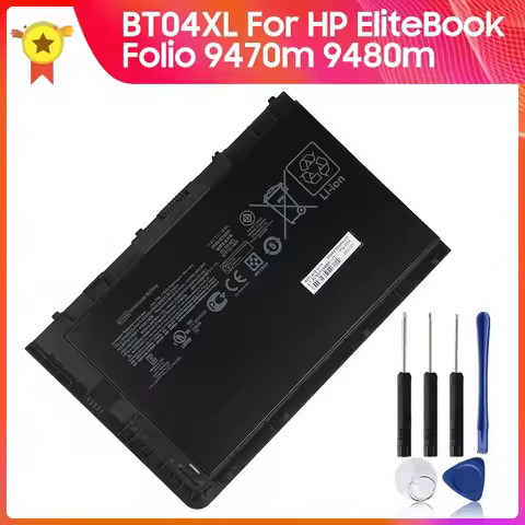Replacement Battery BT04XL For HP EliteBook Folio 9470m 9480m BA06XL H4Q47AA 687945-001 High Quality