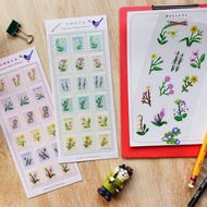 台灣原生花貼紙 / 手帳貼紙 / 日本和紙貼紙
